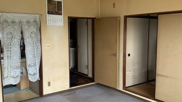 春日部市K様邸の内装リフォーム工事開始